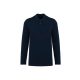 Kariban PK202 férfi hosszú ujjú Supima póló - deep navy szín