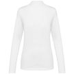 Kariban PK203 női hosszú ujjú Supima póló - white szín