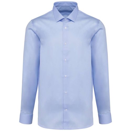 Kariban PK502 férfi hosszú ujjú Oxford ing - essential blue szín