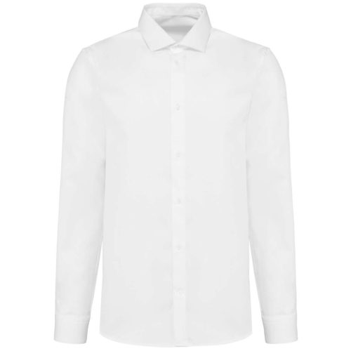 Kariban PK502 férfi hosszú ujjú Oxford ing - white szín