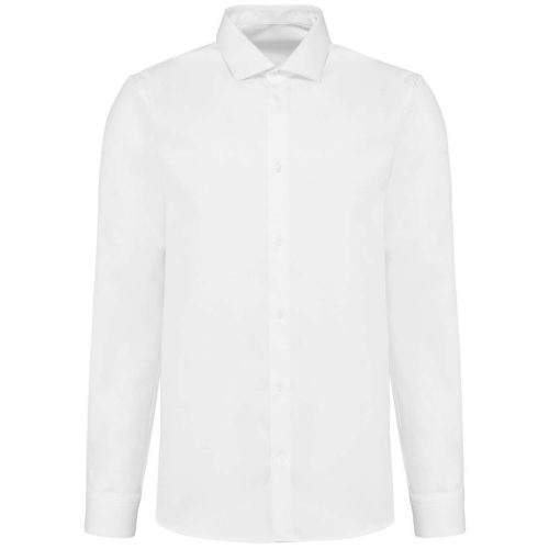 Kariban PK502 férfi hosszú ujjú Oxford ing - white szín