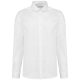 Kariban PK506 férfi hosszú ujjú Twill ing - white szín