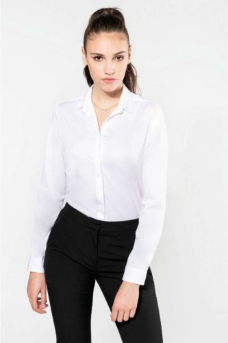 Kariban PK507 női hosszú ujjú Twill ing