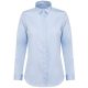 Kariban PK507 női hosszú ujjú Twill ing - essential light blue szín