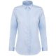 Kariban PK507 női hosszú ujjú Twill ing - essential light blue szín