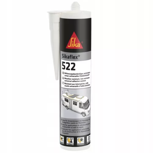 Sikaflex 522 polimer tömítő/ragasztó fekete színben 300 ml