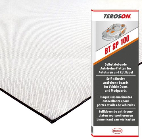Teroson BT SP 100 hangtompító lap, bitumen, alu szövettel, 6 lap/csomag, 0,75 m2
