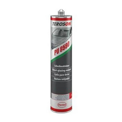 Teroson PU 8590 UHV szélvédőfugázó-ragasztó, busz-teherautóhoz, fóliás 600 ml