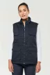 Designed to Work WK607 unisex párnázott mellény - navy színben