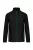Designed to Work WK6147 unisex kétrétegű softshell dzseki - black/kelly green színben