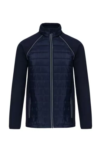 Designed to Work WK6147 unisex kétrétegű softshell dzseki - navy/silver színben