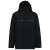 Designed to Work WK650 unisex kapucnis parka kabát - black színben