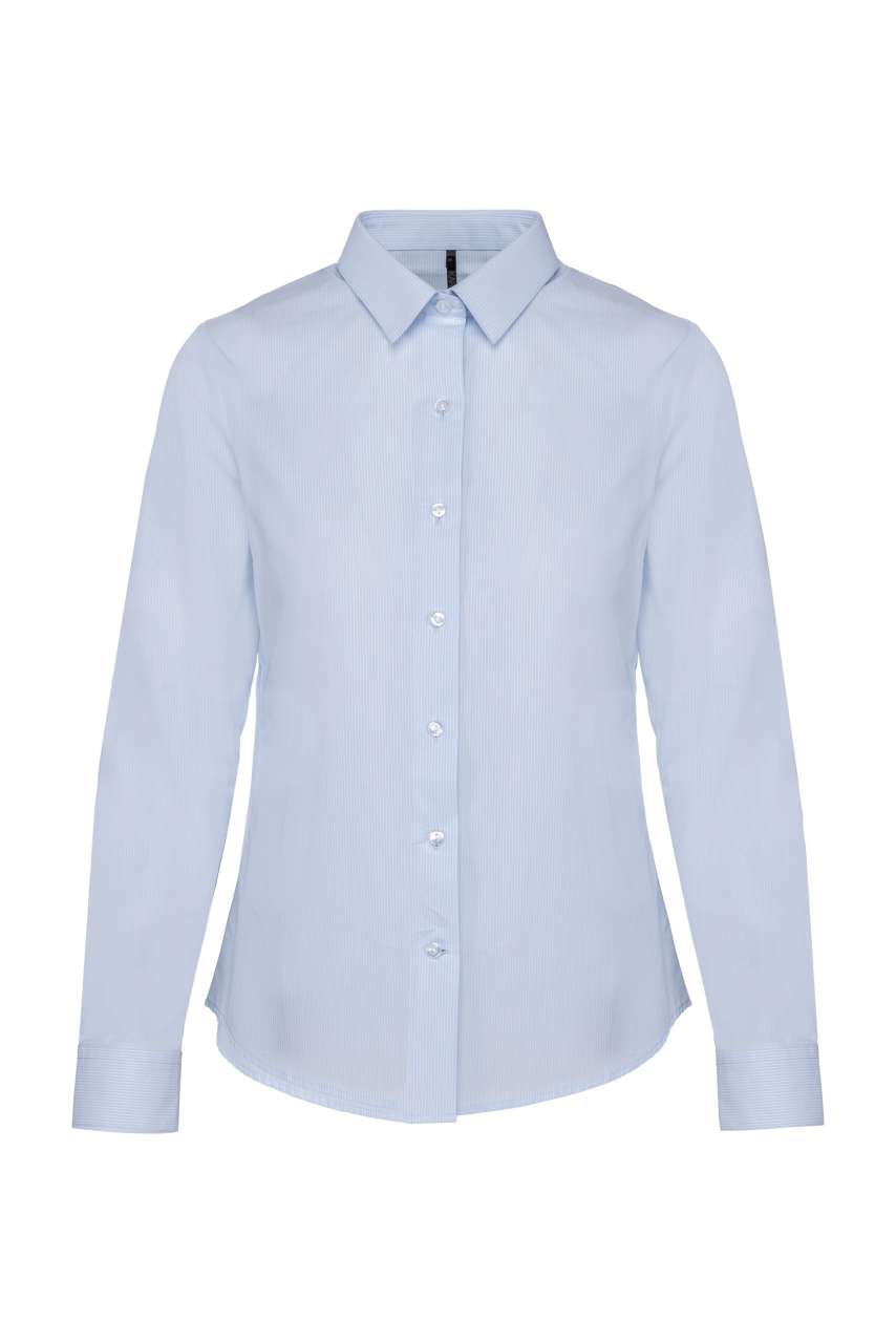 Striped Pale Blue