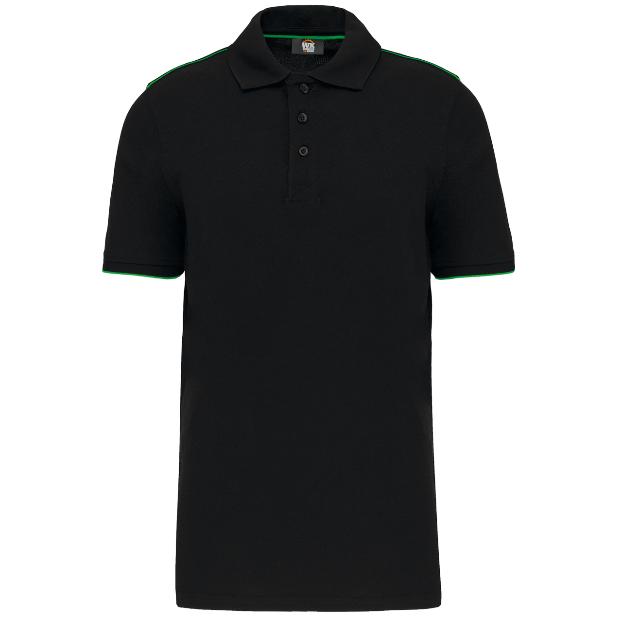 black/kelly green