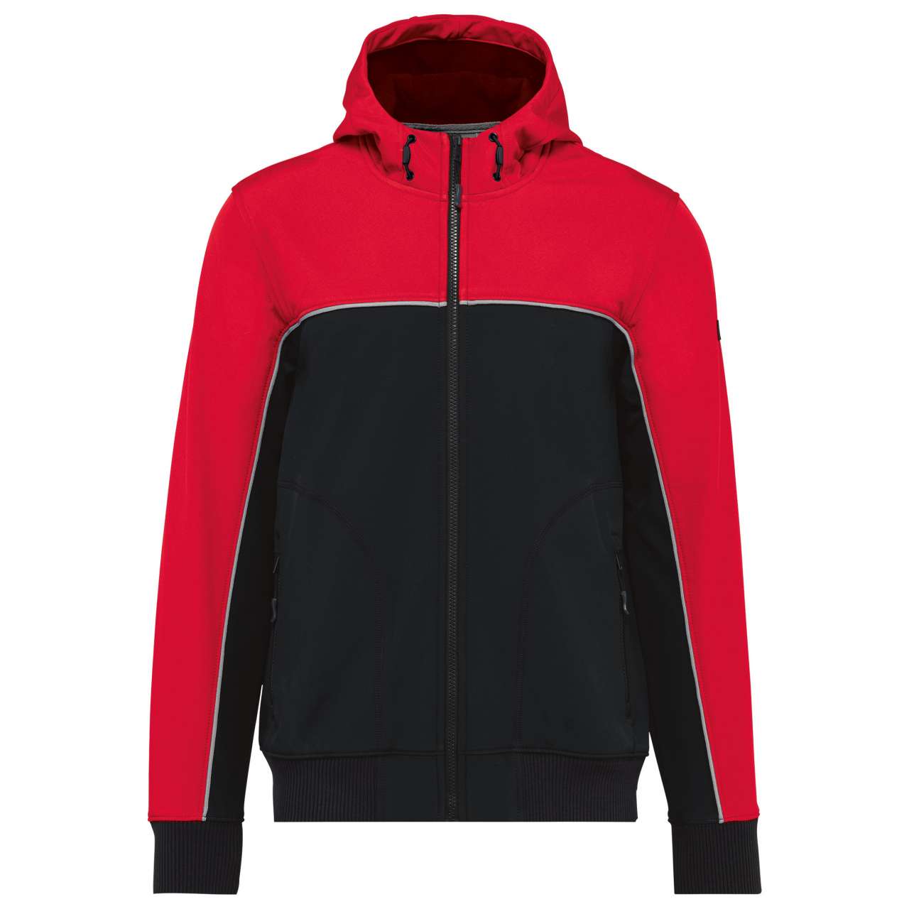 black/red