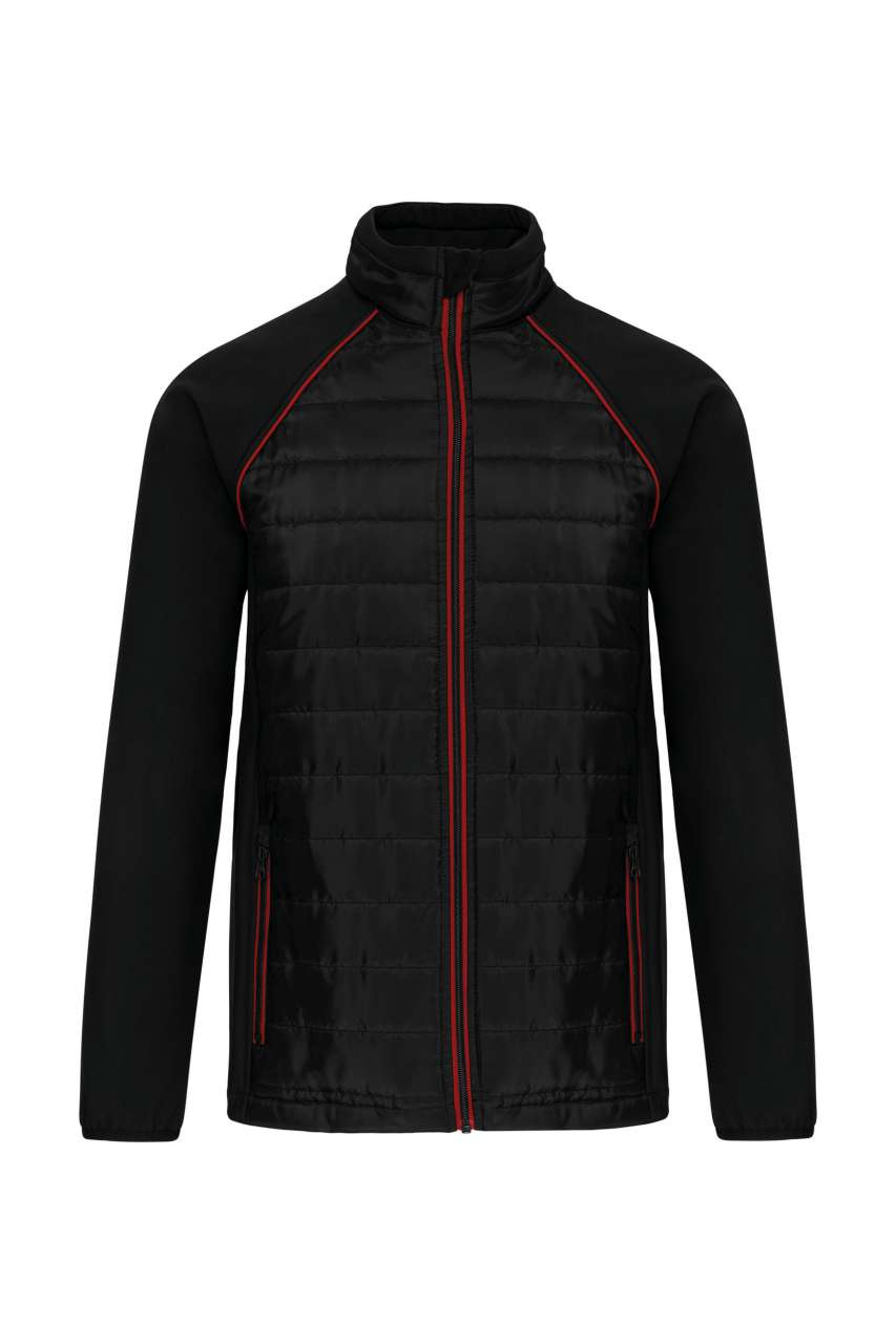 black/red