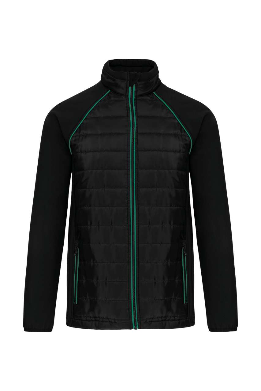 black/kelly green
