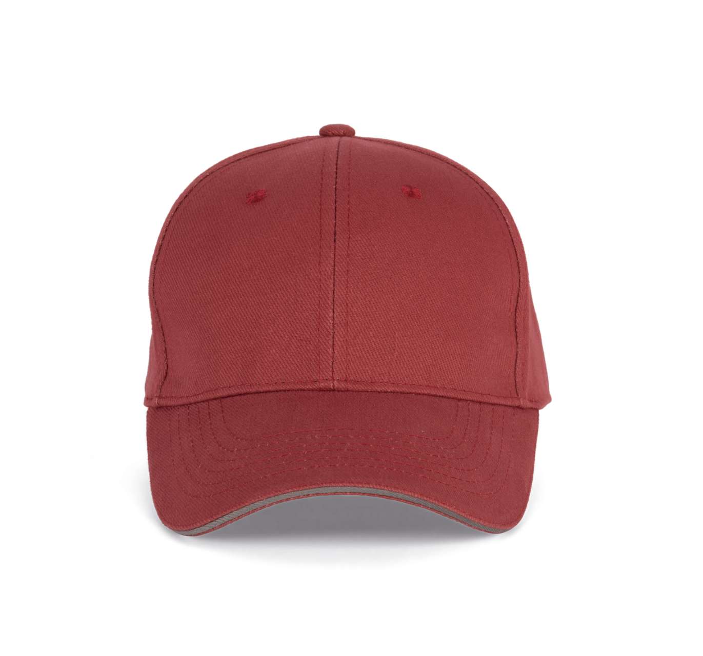 terracotta red/slate grey