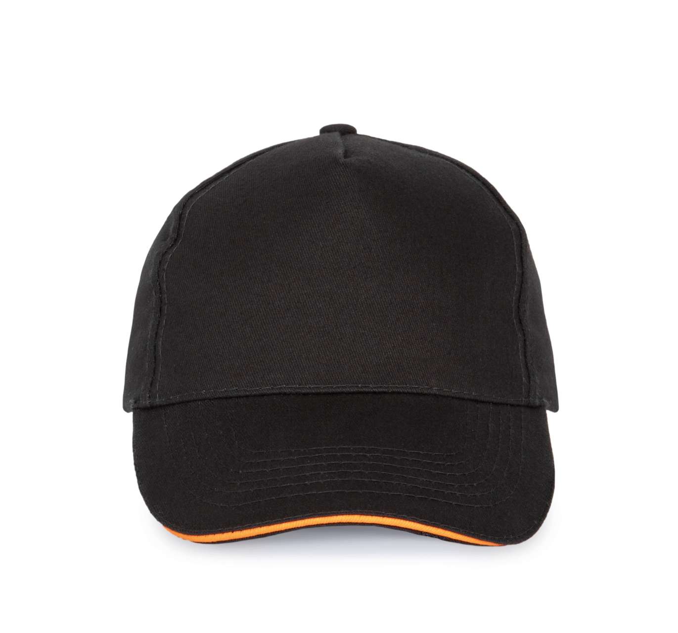 black/orange